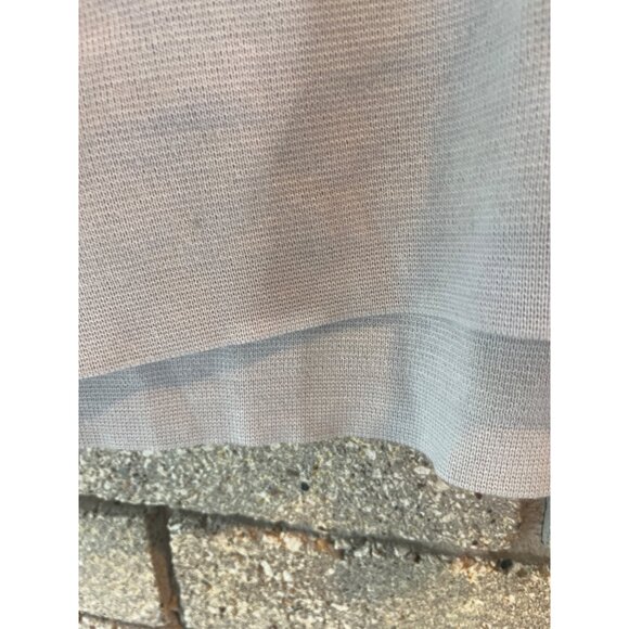 Madewell Womens Light Gray Short Sleeve Sweater Top Size L - Picture 5 of 7